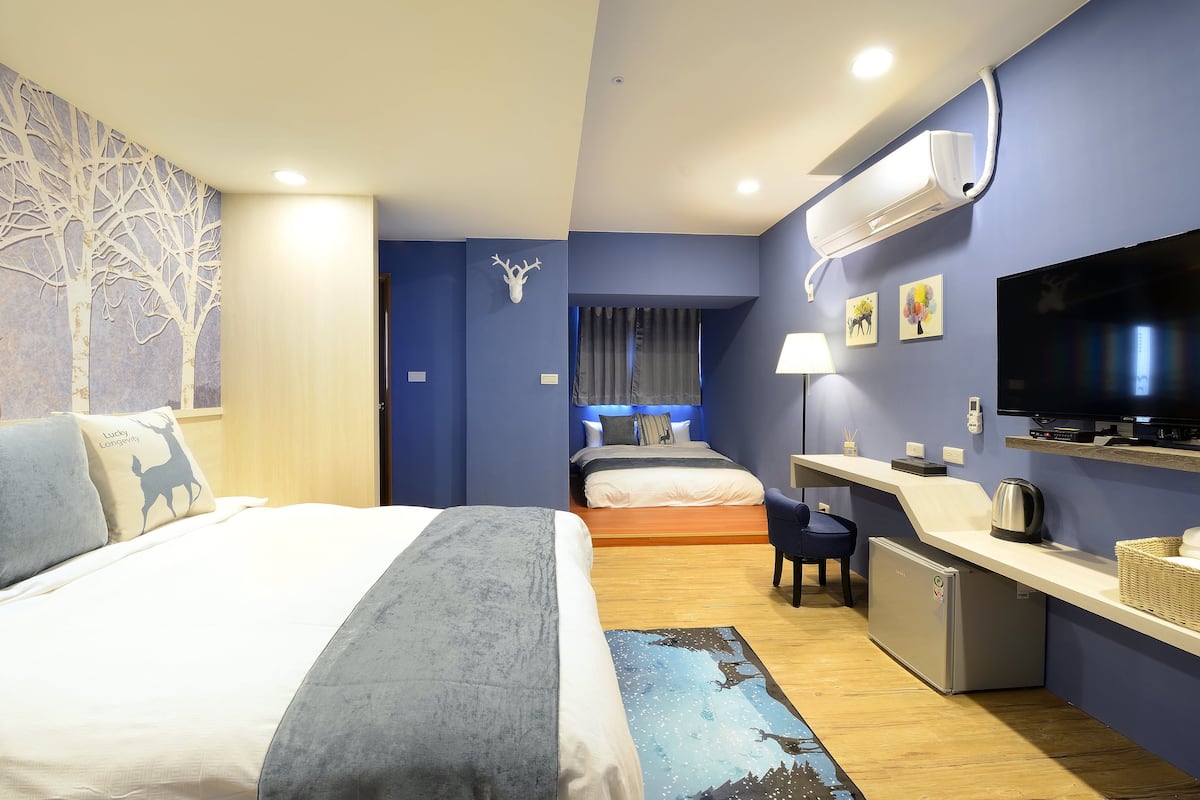 Quadruple Room | Egyptian cotton sheets, premium bedding, down duvets