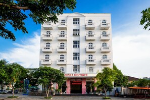 Fassade der Unterkunft