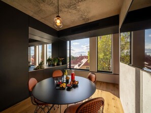 Presidential Suite, 1 King Bed | Premium bedding, minibar, in-room safe, desk - The Bridge Wroclaw - MGallery (Wroclaw)