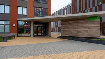 Fassade der Unterkunft