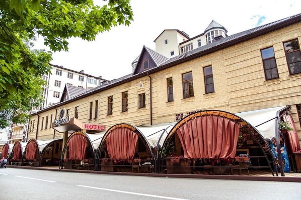 Entrada de la propiedad