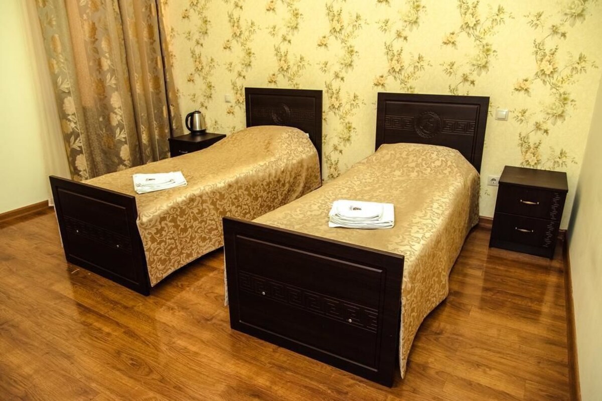 Standard Twin Room, 2 Twin Beds | In-room safe, blackout drapes, WiFi (free), bed sheets