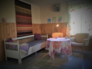 Vila Tradisional, pemandangan teluk | Ruang keluarga