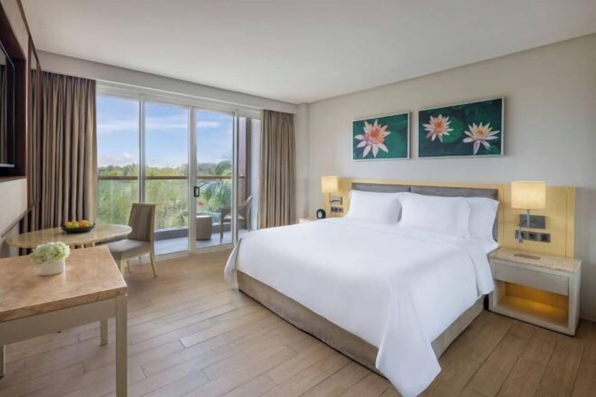 1 chambre, literie hypoallergénique, minibar