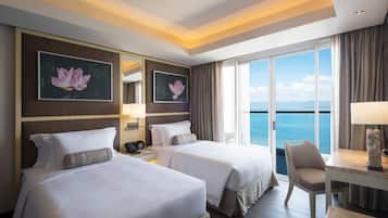 Ropa de cama hipoalergénica y minibar