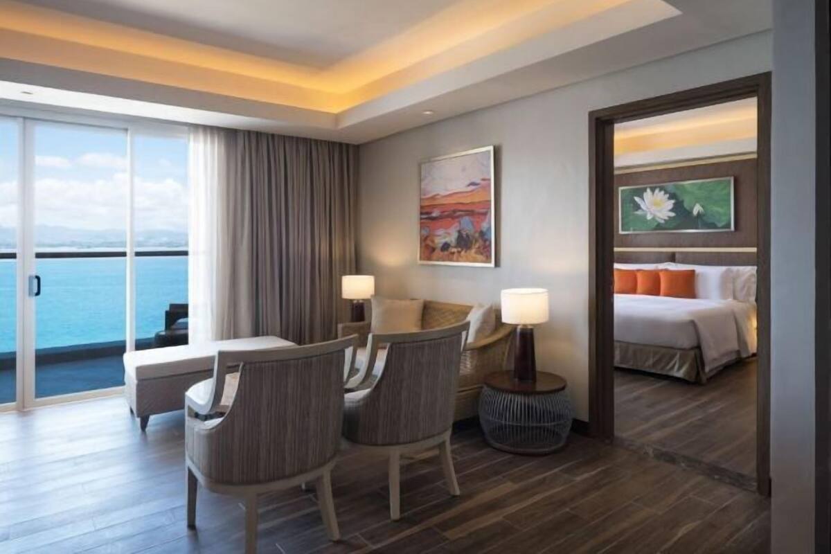 1 chambre, literie hypoallergénique, minibar