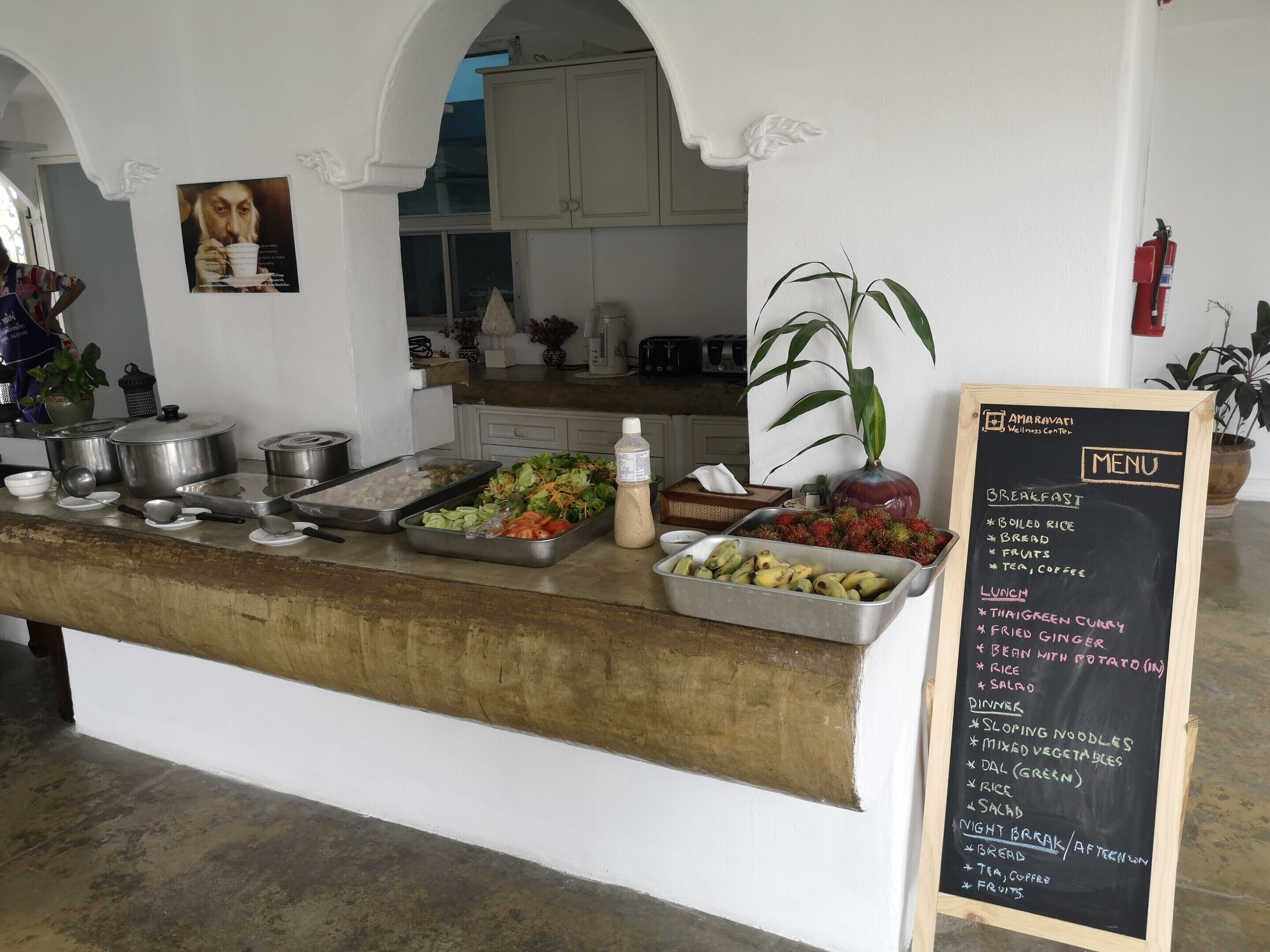 Breakfast buffet