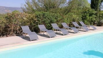 Seasonal outdoor pool