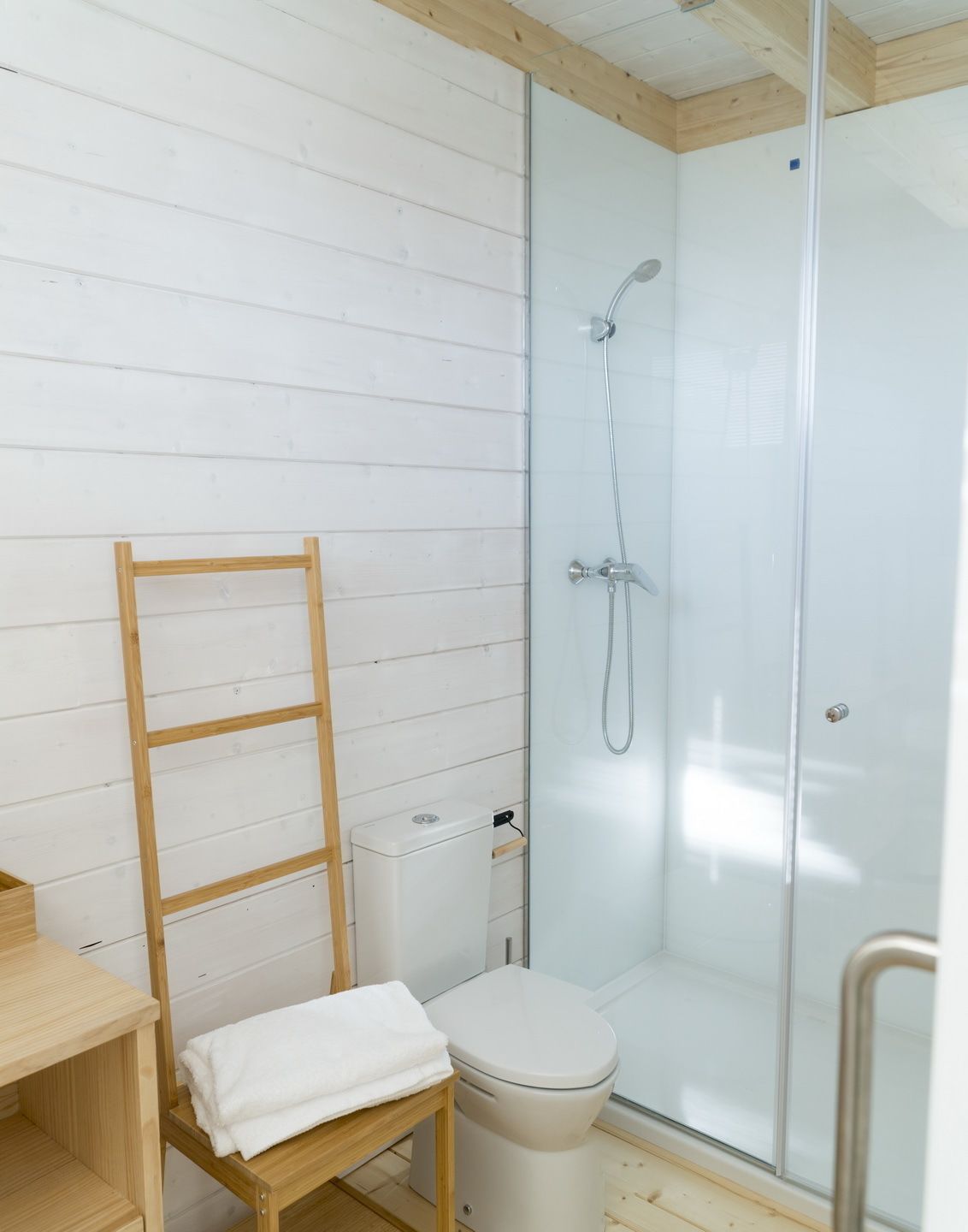 shower, free toiletries, hair dryer, slippers