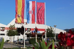 Fachada del alojamiento