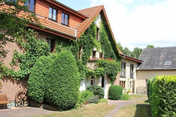 Façade de l’hébergement