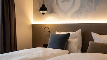 In-room safe, blackout drapes, soundproofing, free WiFi