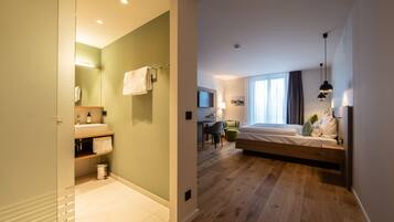 In-room safe, blackout curtains, soundproofing, free WiFi