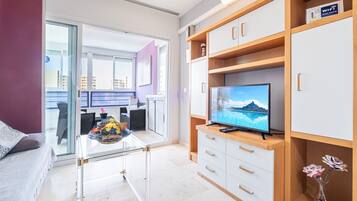 TV, fireplace, DVD player, stereo