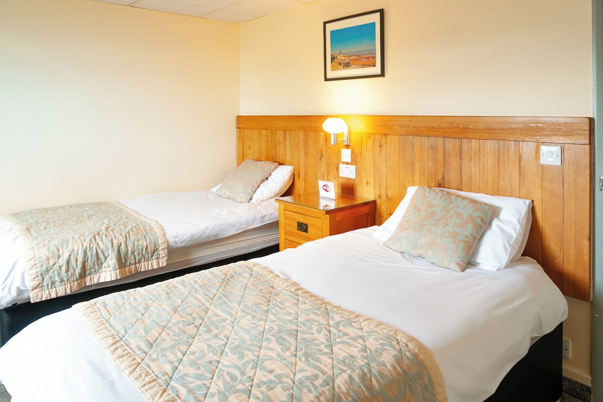 Twin Room | Desk, laptop workspace, blackout drapes, free WiFi