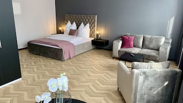 Standard-Apartment | Verdunkelungsvorhänge, schallisolierte Zimmer, Bügeleisen/Bügelbrett