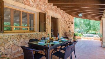 Restaurante al aire libre