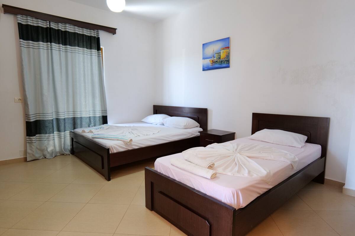 Desk, iron/ironing board (on request), free WiFi, bed sheets