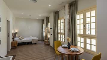 1 slaapkamer, een strijkplank/strijkijzer, internet