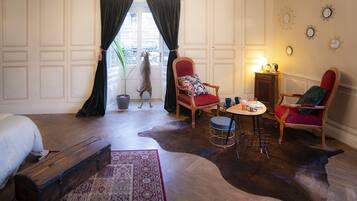 Phòng 3 Tiêu chuẩn, phòng tắm riêng, quang cảnh công viên (Chambre sur jardin)