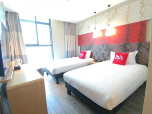 Twin Room | Desk, laptop workspace, blackout curtains, free WiFi - Ibis Hangzhou Future Sci-tech City Hotel (Hangzhou)