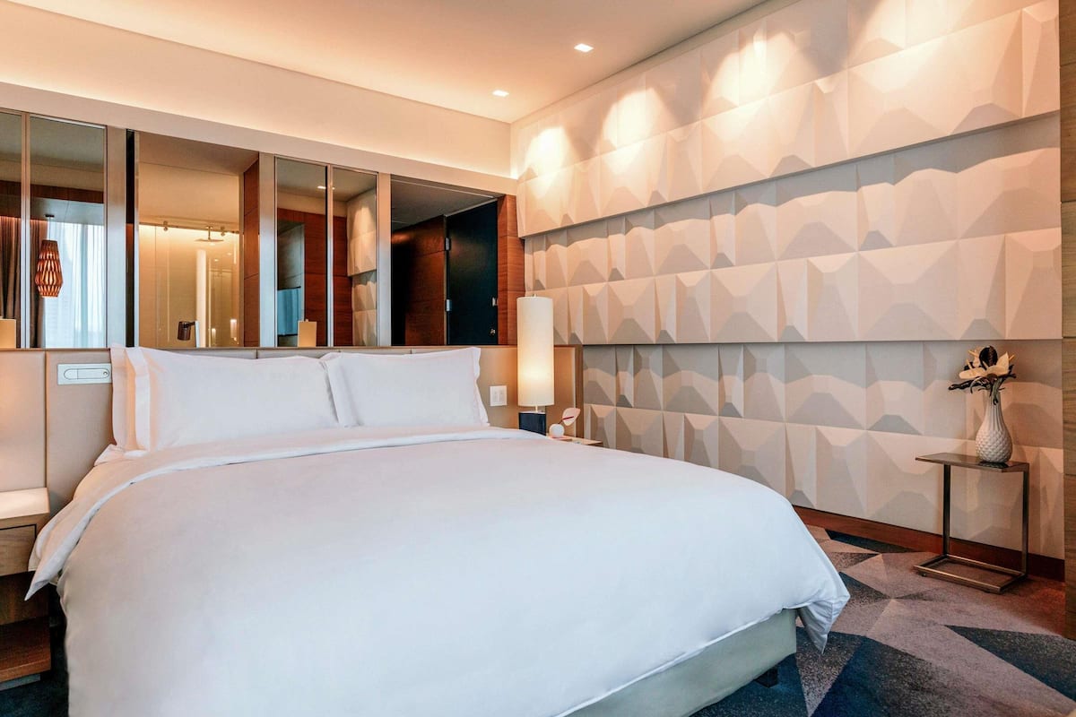 Biancheria da letto di alta qualità, minibar, una cassaforte in camera