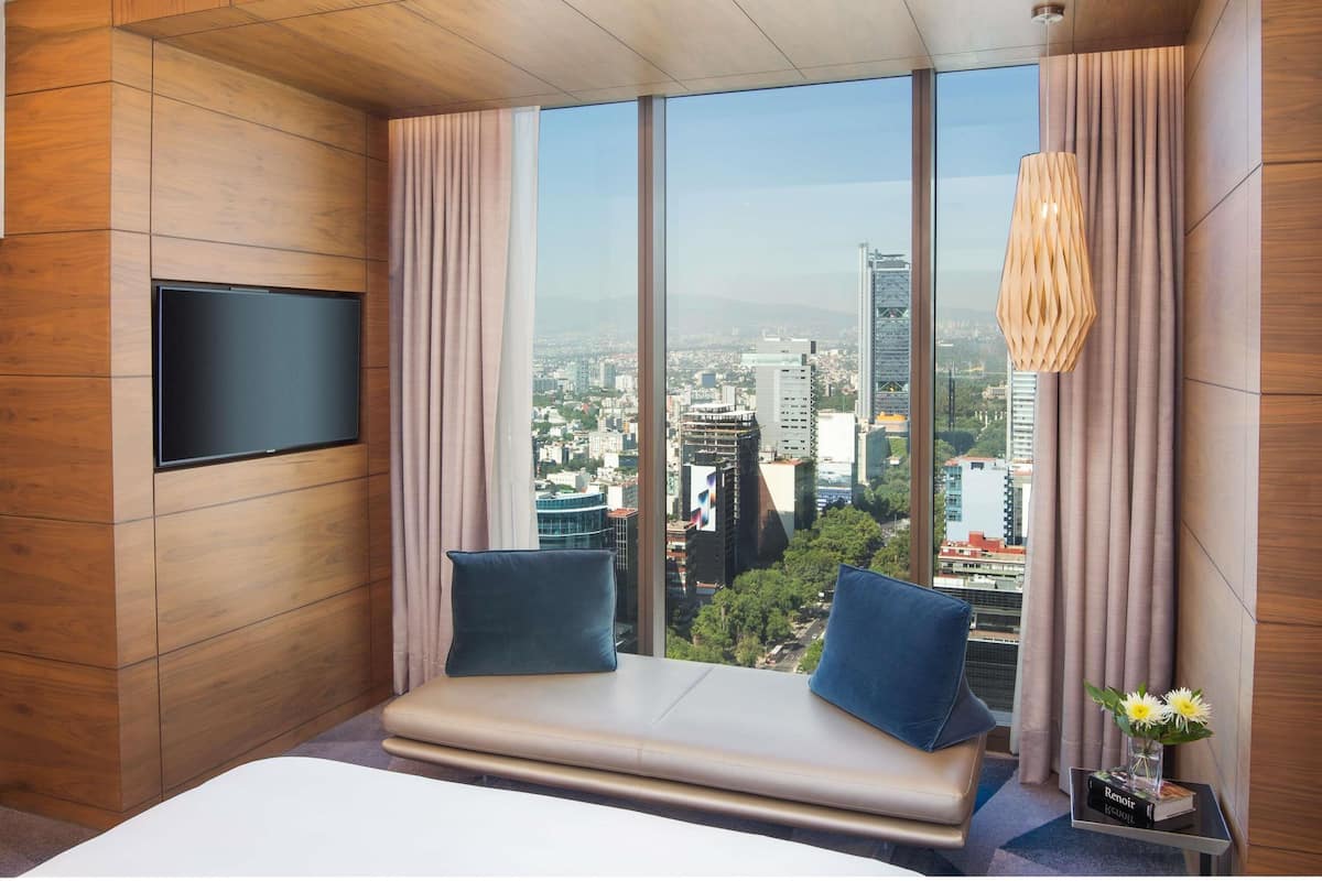 Premium bedding, minibar, in-room safe, desk