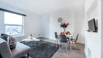 Doppelzimmer zur Einzelnutzung | Wohnbereich