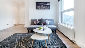 Chambre Double pour 1 personne | Coin séjour