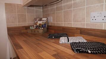 Luxury Apartment | Private kitchen | Fridge, microwave, oven, stovetop