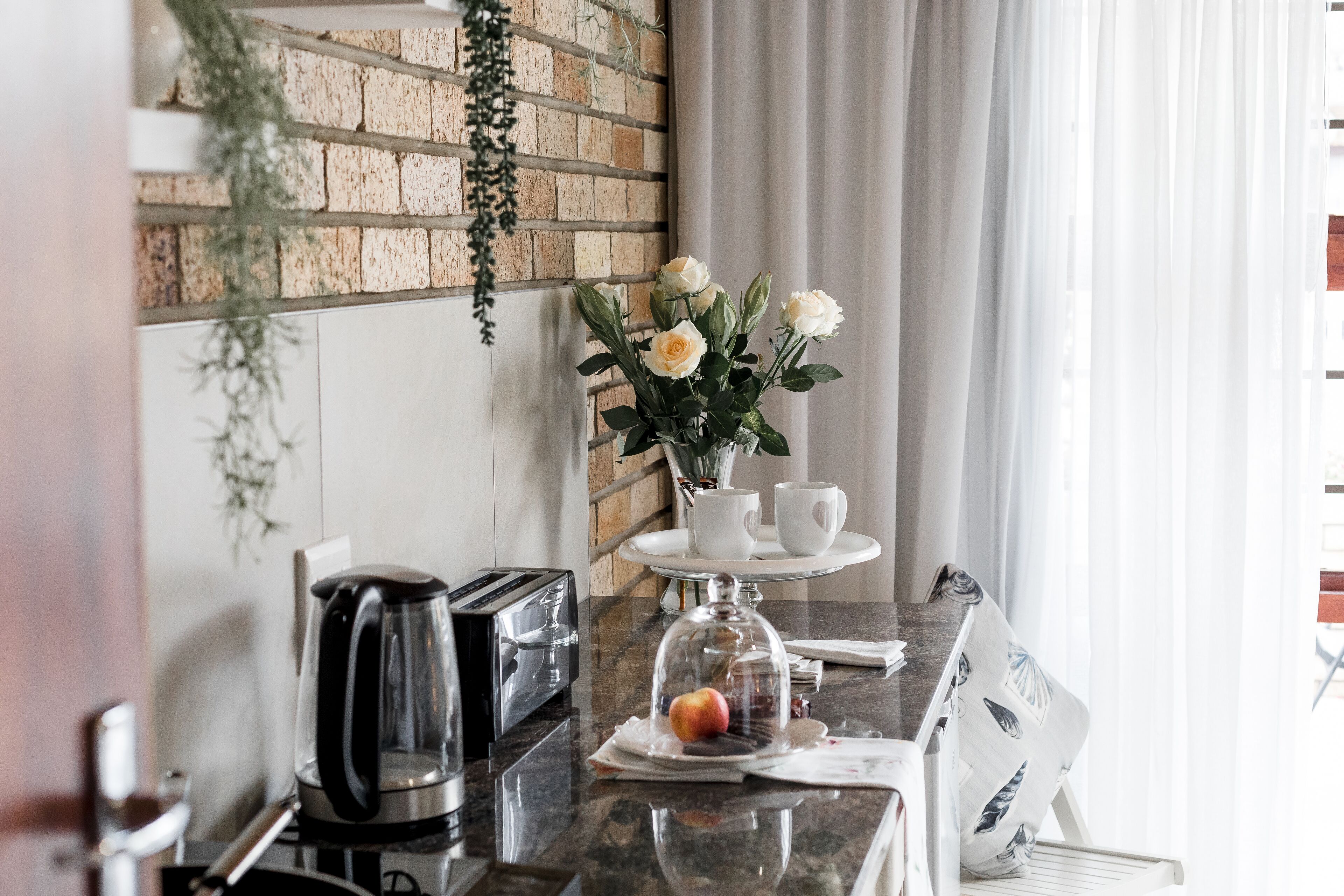 Room (Nicole) | Private kitchenette | Mini-fridge, microwave, stovetop, electric kettle