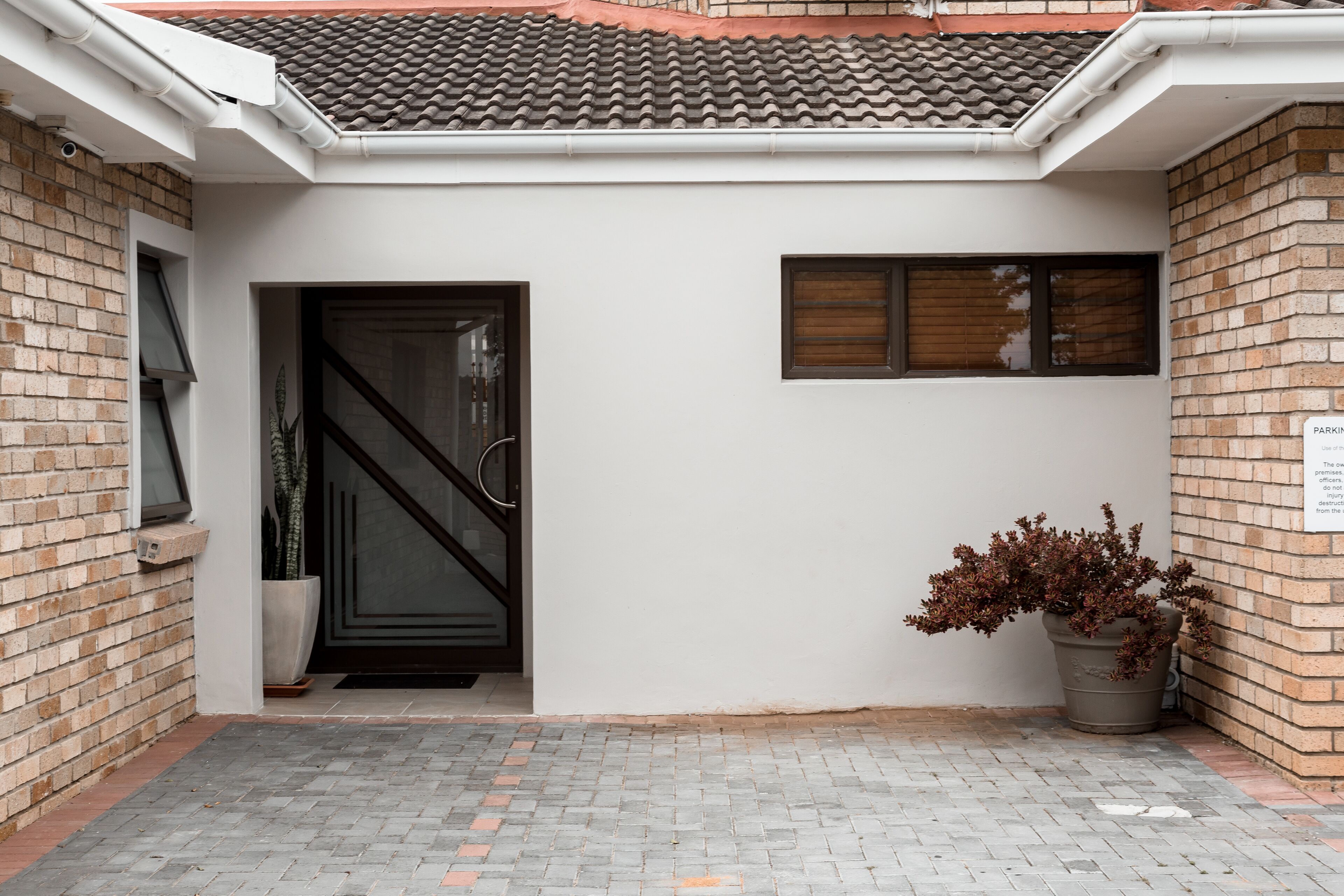 Facciata della struttura