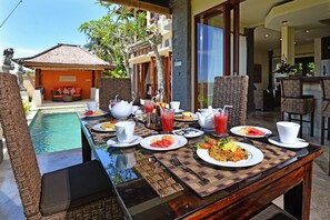 Restauration en plein air