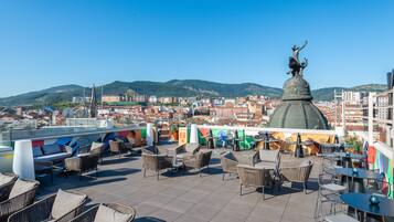 Terrasse sur le toit