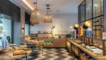 Petit déjeuner buffet servi en semaine (20 EUR par personne)