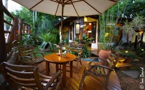 Udendørs spisemuligheder