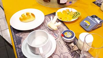 Petit déjeuner continental compris tous les jours