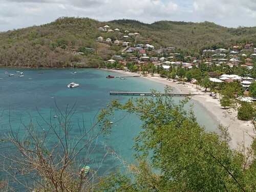 4-person villa, private pool, 600 m from Anse à l'Ane beach