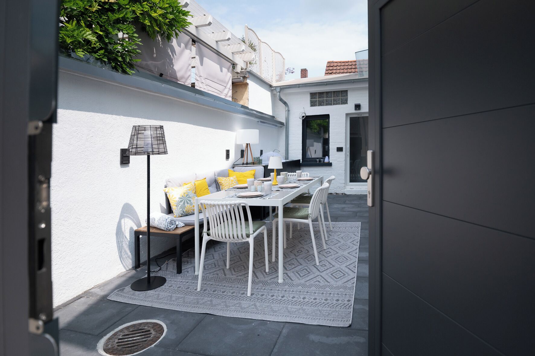 Design huis, 4 slaapkamers | Uitzicht op de binnenplaats