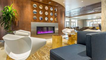 Sala de estar en el lobby