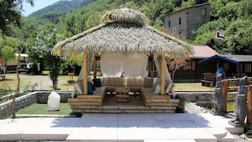 Sauna, bain à remous, hammam