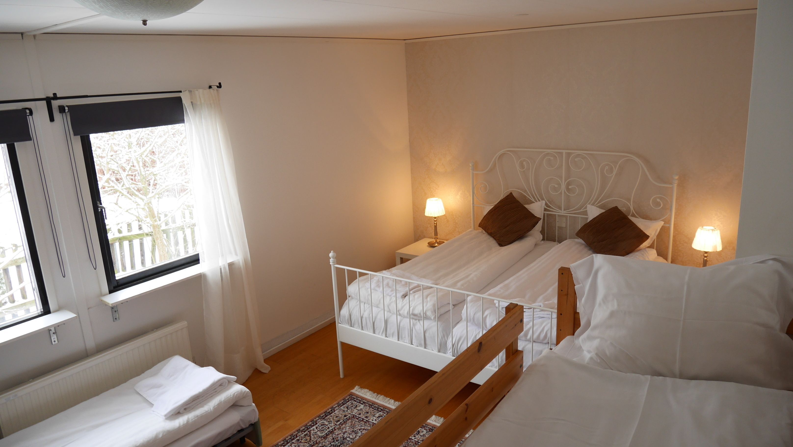 1 bedroom, individually decorated, blackout drapes, free WiFi
