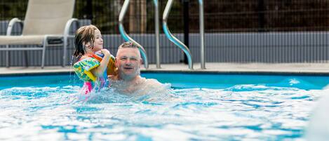 Seasonal outdoor pool