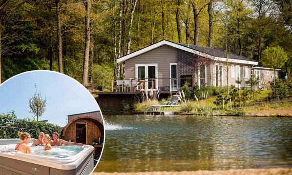 Leijhoeve XL 4 personen Wellness | Soundproofing, free WiFi, bed sheets - TopParken Recreatiepark Beekbergen (Beekbergen)