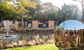 Veluwehoeve 4 personen Hottub | Soundproofing, free WiFi, bed sheets - TopParken Recreatiepark Beekbergen (Beekbergen)