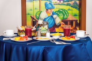 Petit déjeuner continental compris tous les jours