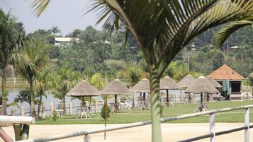 Àrea exterior de l'allotjament