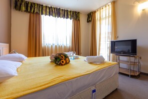Iron/ironing board, cots/infant beds, free WiFi, bed sheets