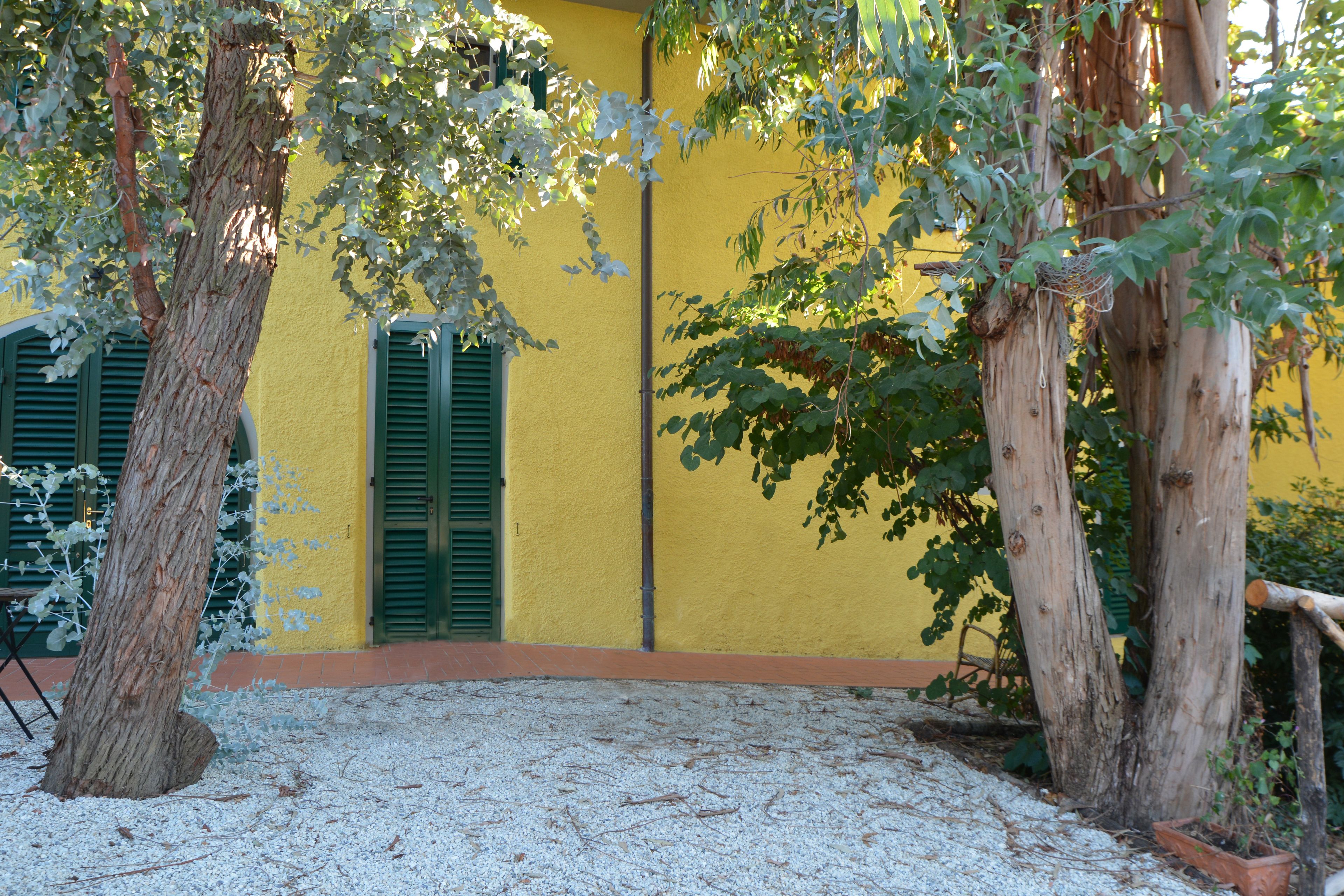Doppel- oder Zweibettzimmer, Gartenblick | Ausblick vom Zimmer