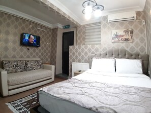 Free WiFi, bed sheets - Burak Apart Otel (Istanbul)